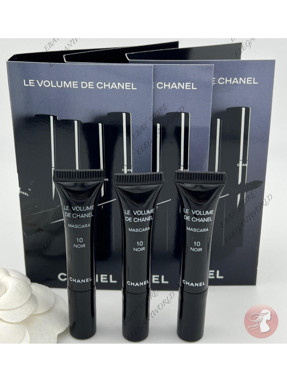 Chanel Le Volume De Chanel Mascara 10 Noir Set of 3